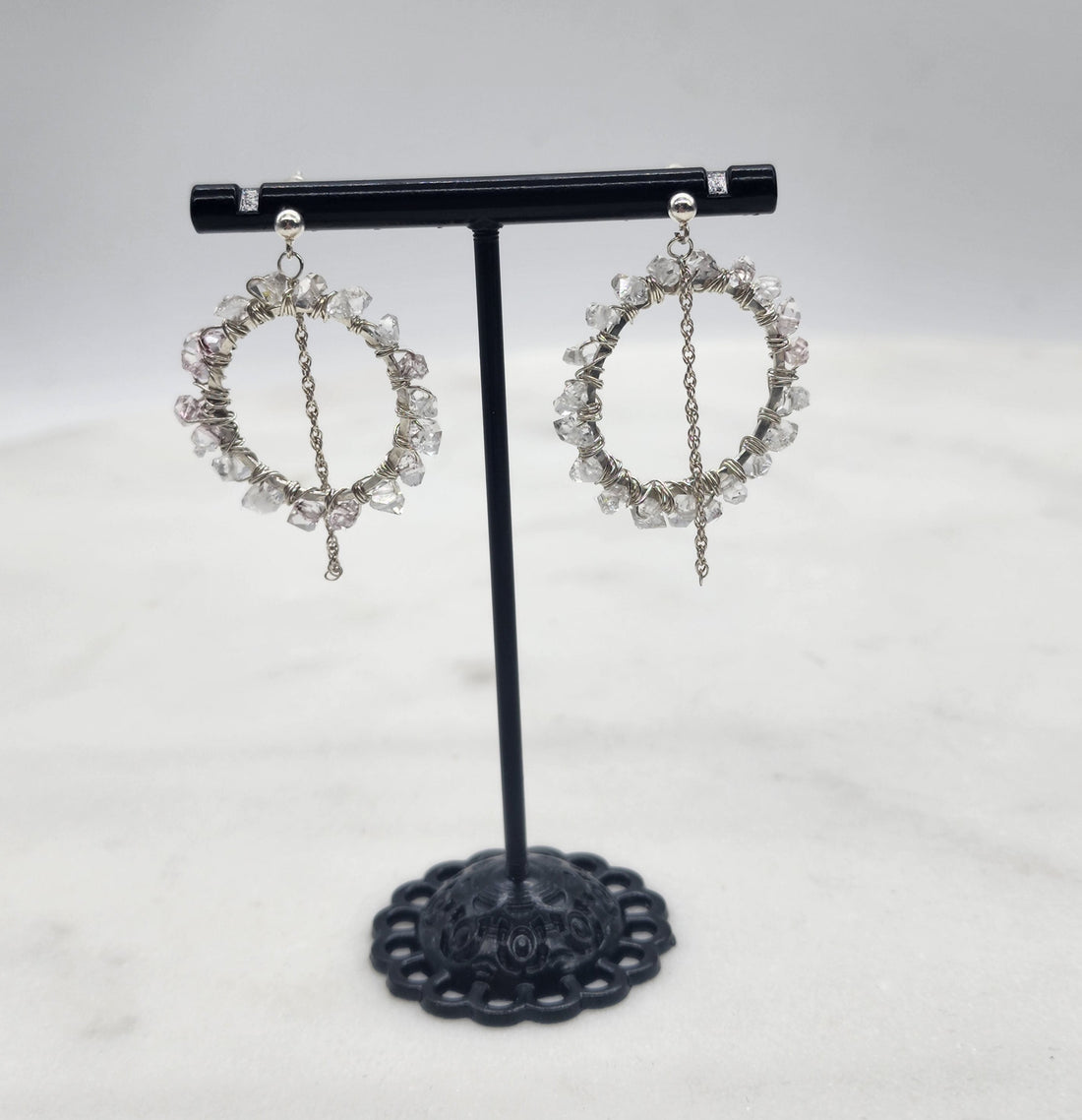 Circle of Life Drop Earrings