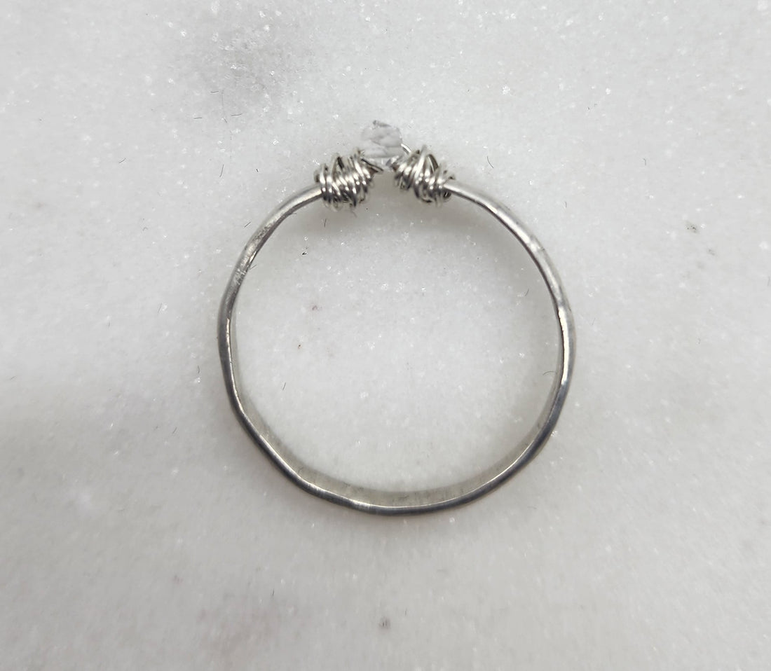 Herkimer Diamond Ring