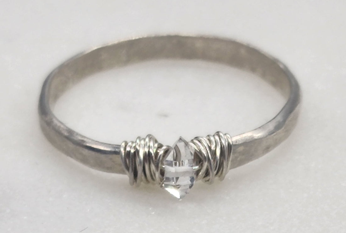 Herkimer Diamond Ring